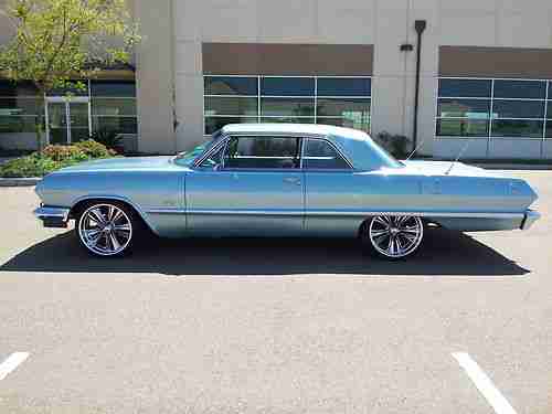 **MUST SEE** FRAME OFF & RESTORED 1963 CHEVY IMPALA SS **VERY CLEAN IN & OUT**, image 2