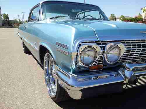 **MUST SEE** FRAME OFF & RESTORED 1963 CHEVY IMPALA SS **VERY CLEAN IN & OUT**, image 6