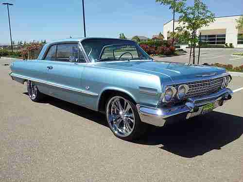 **MUST SEE** FRAME OFF & RESTORED 1963 CHEVY IMPALA SS **VERY CLEAN IN & OUT**, image 7
