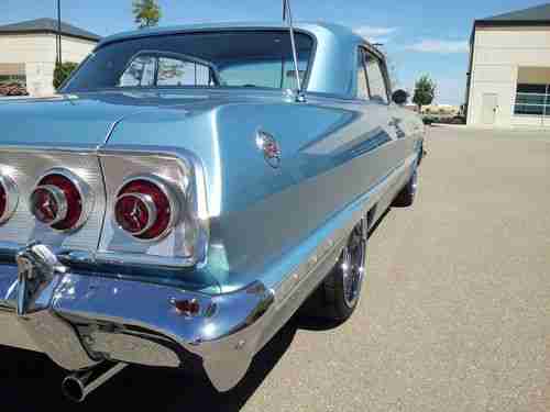 **MUST SEE** FRAME OFF & RESTORED 1963 CHEVY IMPALA SS **VERY CLEAN IN & OUT**, image 11