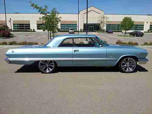 **MUST SEE** FRAME OFF & RESTORED 1963 CHEVY IMPALA SS **VERY CLEAN IN & OUT**, image 15
