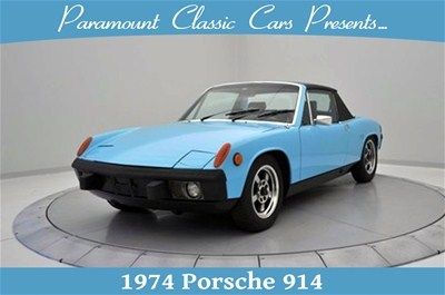 1974 targa 2.0l olympic blue 5spd cd radio