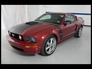 2008 ford mustang 2dr cpe gt premium with leather boss badging and hood scoop