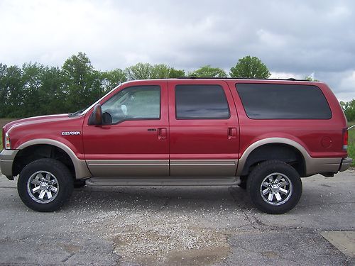 2005 ford excursion diesel 4x4 eddie bauer