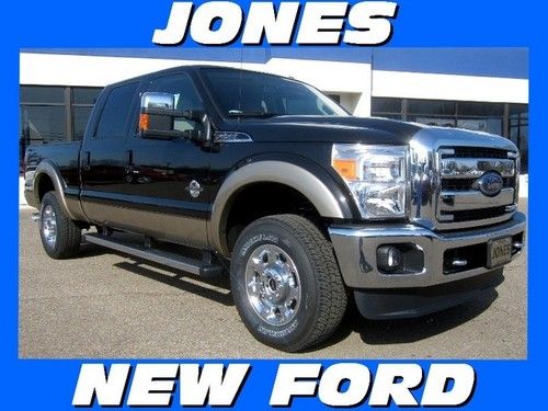 New 2013 ford super duty f-250 4wd crew cab lariat diesel msrp $58200