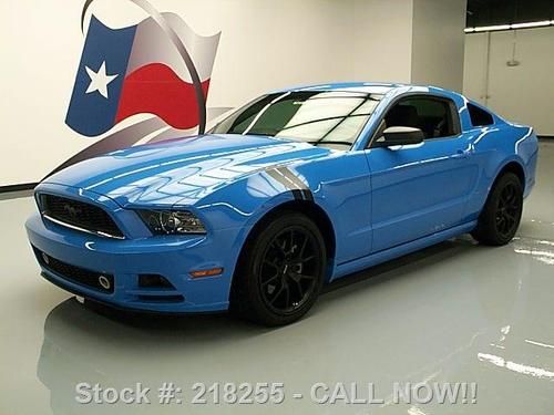 2013 ford mustang 3.7l v6 6-speed leather sync 7k miles texas direct auto
