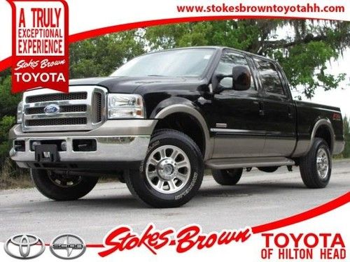 2006 ford super duty f-250 crew cab 156 king ranch 4wd