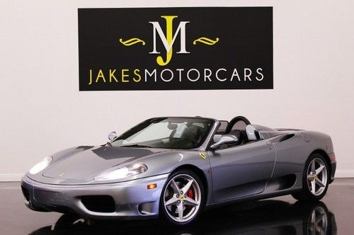 2001 360 spider f1, 1-owner california car, major service just done, pristine!