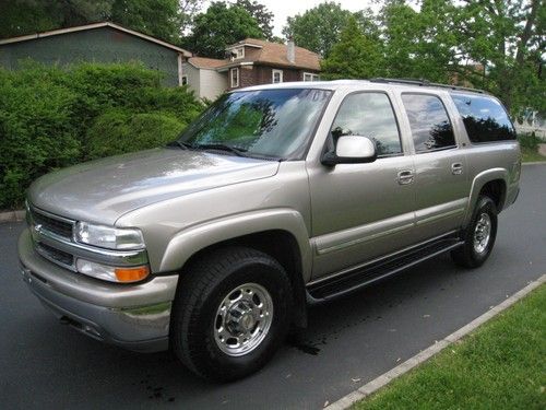 Find used 2001 CHEVROLET SUBURBAN LT 2500HD 4X4 AUTORIDE LOW MILES NO ...