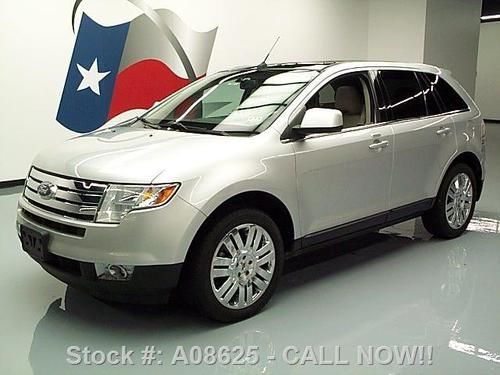 2010 ford edge ltd awd pano sunroof nav 20's only 36k! texas direct auto