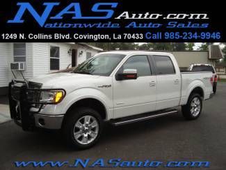 2012 white lariat 4x4 ecoboost, fully loaded !!!!