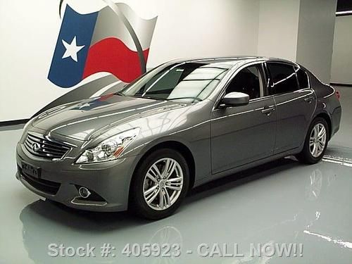 2010 infiniti g37 sedan automatic leather xenons 39k mi texas direct auto