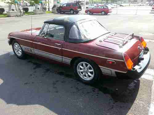 1977 MG MGB MK IV Convertible 2-Door 1.8L, image 3