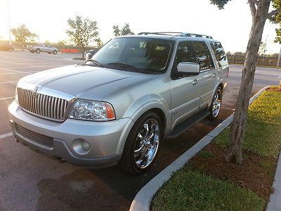 Silver metallac 2004 lin nav cd/dvd 24"r must sell no reserve private owner