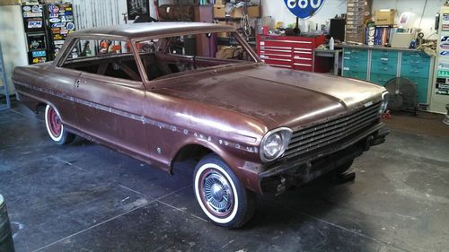 1963 chevrolet nova base hardtop 2-door 2.5l