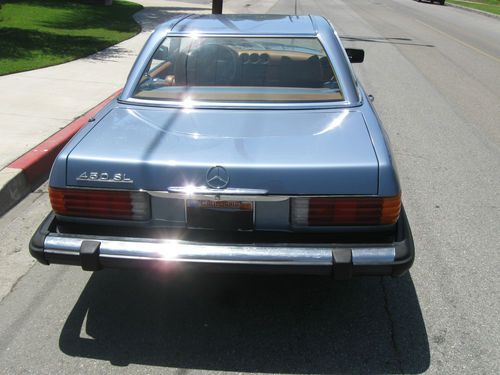 1978 MERCEDES-BENZ 450SL BEAUTIFUL ORIGINAL CALIF ROADSTER, image 2