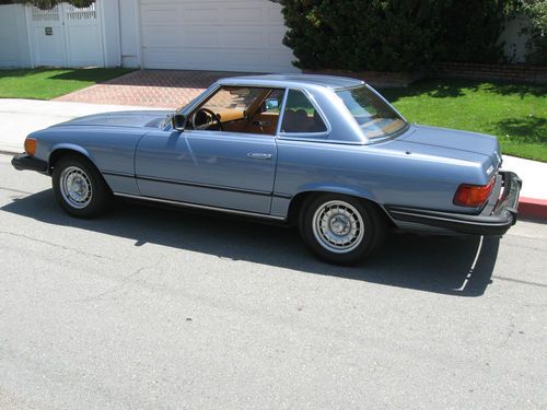 1978 MERCEDES-BENZ 450SL BEAUTIFUL ORIGINAL CALIF ROADSTER, image 3