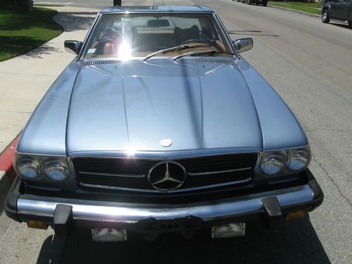 1978 MERCEDES-BENZ 450SL BEAUTIFUL ORIGINAL CALIF ROADSTER, image 4