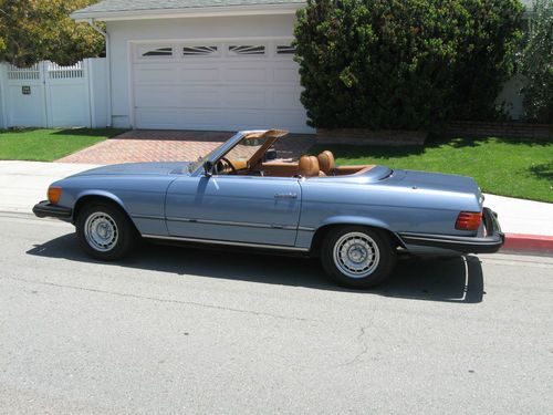 1978 MERCEDES-BENZ 450SL BEAUTIFUL ORIGINAL CALIF ROADSTER, image 6