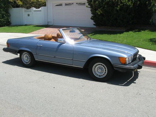 1978 MERCEDES-BENZ 450SL BEAUTIFUL ORIGINAL CALIF ROADSTER, image 10