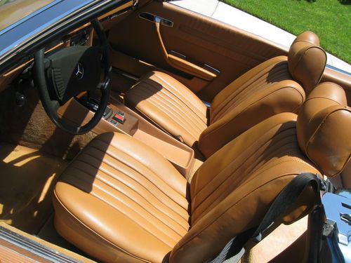 1978 MERCEDES-BENZ 450SL BEAUTIFUL ORIGINAL CALIF ROADSTER, image 11