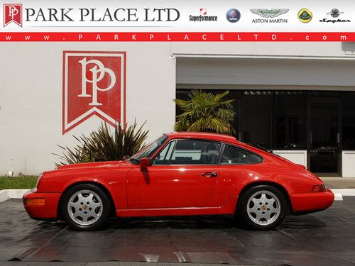 1990 porsche 911 c2 coupe, only 27,729 miles - pristine