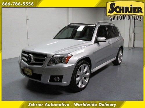 2010 mercedes-benz glk350 4 matic dual pane sunroof luggage rack 1 owner warrant