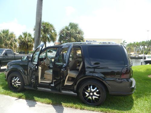 Lincoln navigator 7 passenger nav dvd no reserve