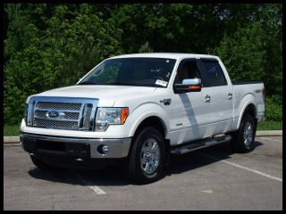 2011 ford f-150 4wd supercrew lariat / leather / pwr seat / tow / chromes