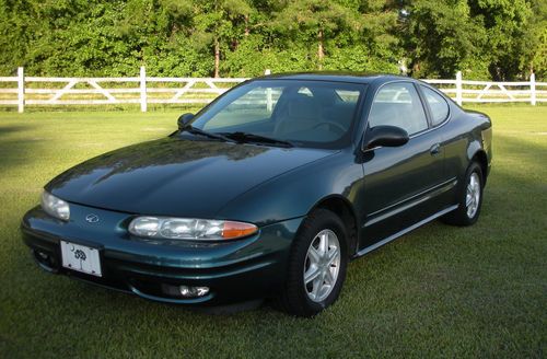 2003 blue oldsmobile alero gl1 coupe *no reserve* tires like new