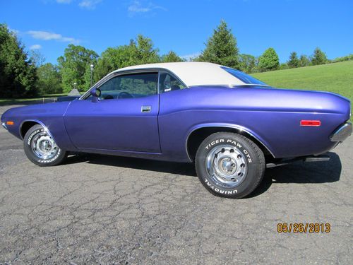 1974 dodge challenger plum crazy purple