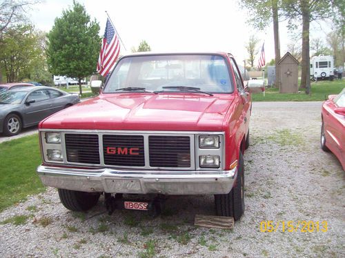 1987 gmc high sierra v1500 4x4 pickup