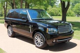 One owner  supercharged autobiography black limited edition