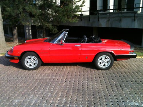 1985 alfa romeo spider veloce