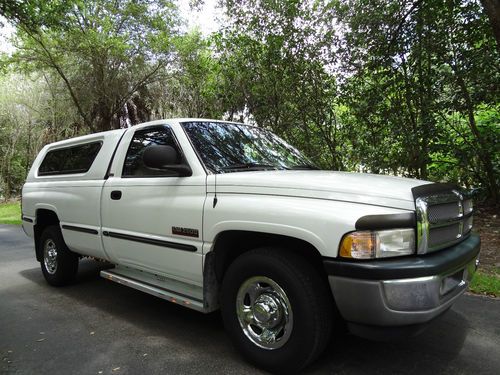 5.9l diesel, fl truck, low miles, laramie, mint