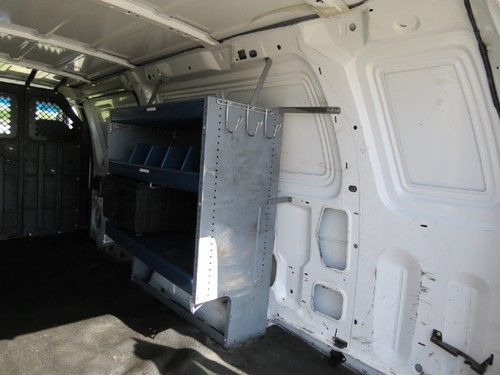 2008 Ford E-350 Extended Cargo Van XL Superduty All Power w/ Racks 1 Owner Fleet, US $7,495.00, image 9