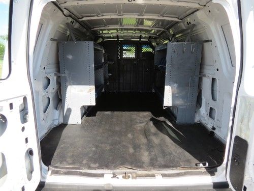 2008 Ford E-350 Extended Cargo Van XL Superduty All Power w/ Racks 1 Owner Fleet, US $7,495.00, image 13