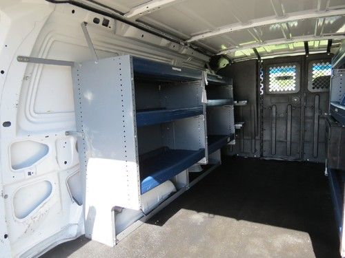 2008 Ford E-350 Extended Cargo Van XL Superduty All Power w/ Racks 1 Owner Fleet, US $7,495.00, image 14