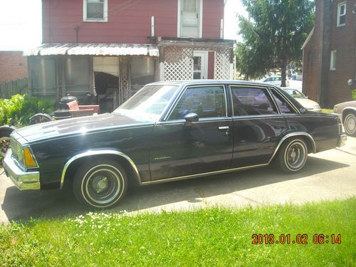 1980 chevy malibu low rider with hydraulics project car great start.