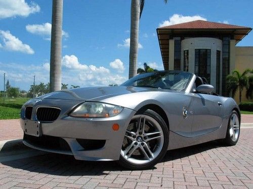 2006 bmw z4 m roadster convertible 6 speed navigation heated seats