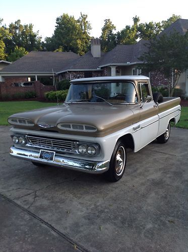 1960 chevrolet apache !0 pickup (rare find)