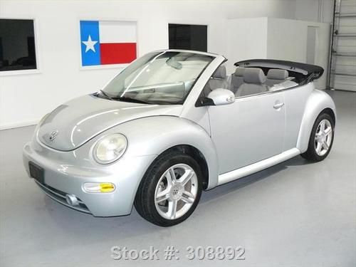 2005 volkswagen beetle convertible turbo htd seats 61k texas direct auto