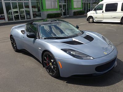 Evora s ips 2+2, warranty, black pack, we finance, star shield, navi, frost blue