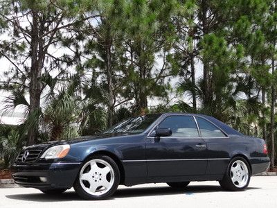 1999 mercedes cl500 * no reserve * last year! s500 coupe low miles no rust! amg