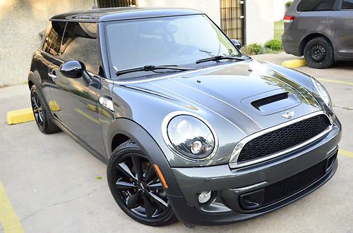 2012 mini cooper s 1.6l no reserve 19k miles turbo premium package hid rebuilt