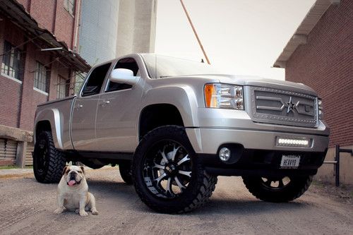 2011 gmc sierra 2500 hd 4x4 duramax sema 8lug magazine cover truck custom lifted