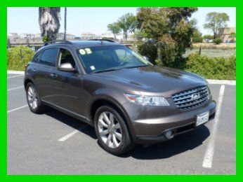 03 infiniti fx35 awd 4x4 sport pkg bose memory seats leather 20" wheels xenon