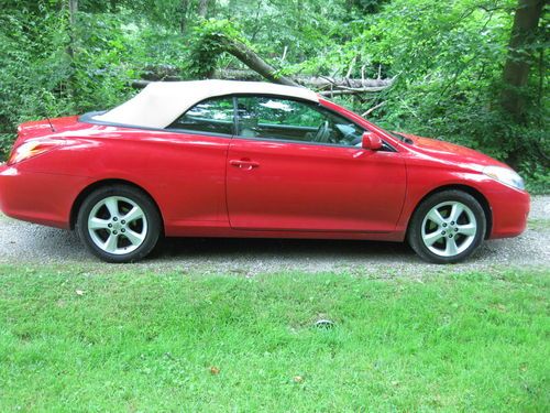 2006 toyota solara sle convertible