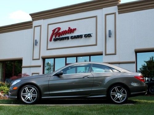 E550 coupe, only 24,000 one owner miles, launch edition, premium package