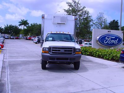 Ford f450 refridgerated box truck w/ lift